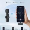 K9 Dual Wireless Lapel Microphone (Type-C and Lightning)