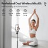 K9 Dual Wireless Lapel Microphone (Type-C and Lightning)