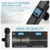 K9 Dual Wireless Lapel Microphone (Type-C and Lightning)