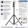 8819 Photography Light Stand (67 to 210 cm)