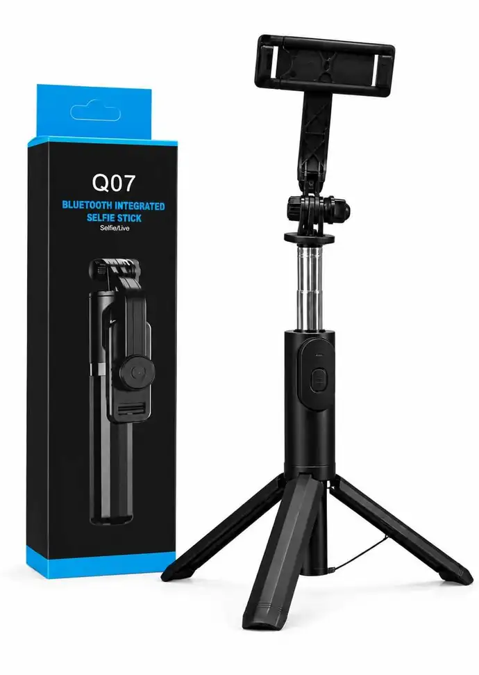 Q07 Bluetooth Integrated Selfie Stick Tripod
